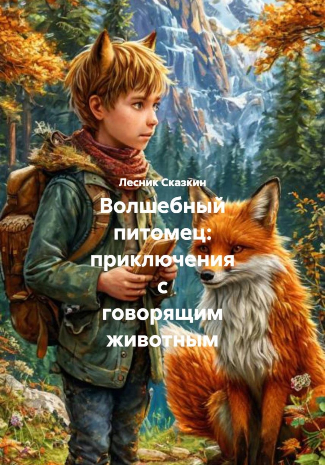Обложка книги «Волшебный питомец: приключения с говорящим животным»