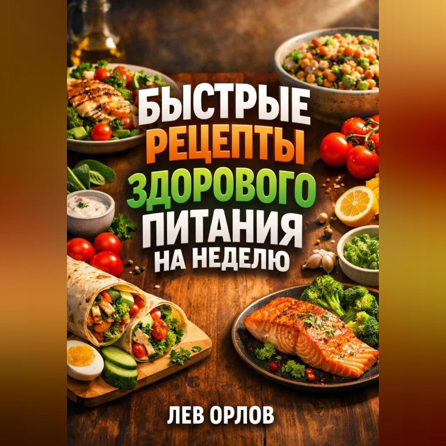 Обложка книги «Быстрые Рецепты Здорового Питания на Неделю»