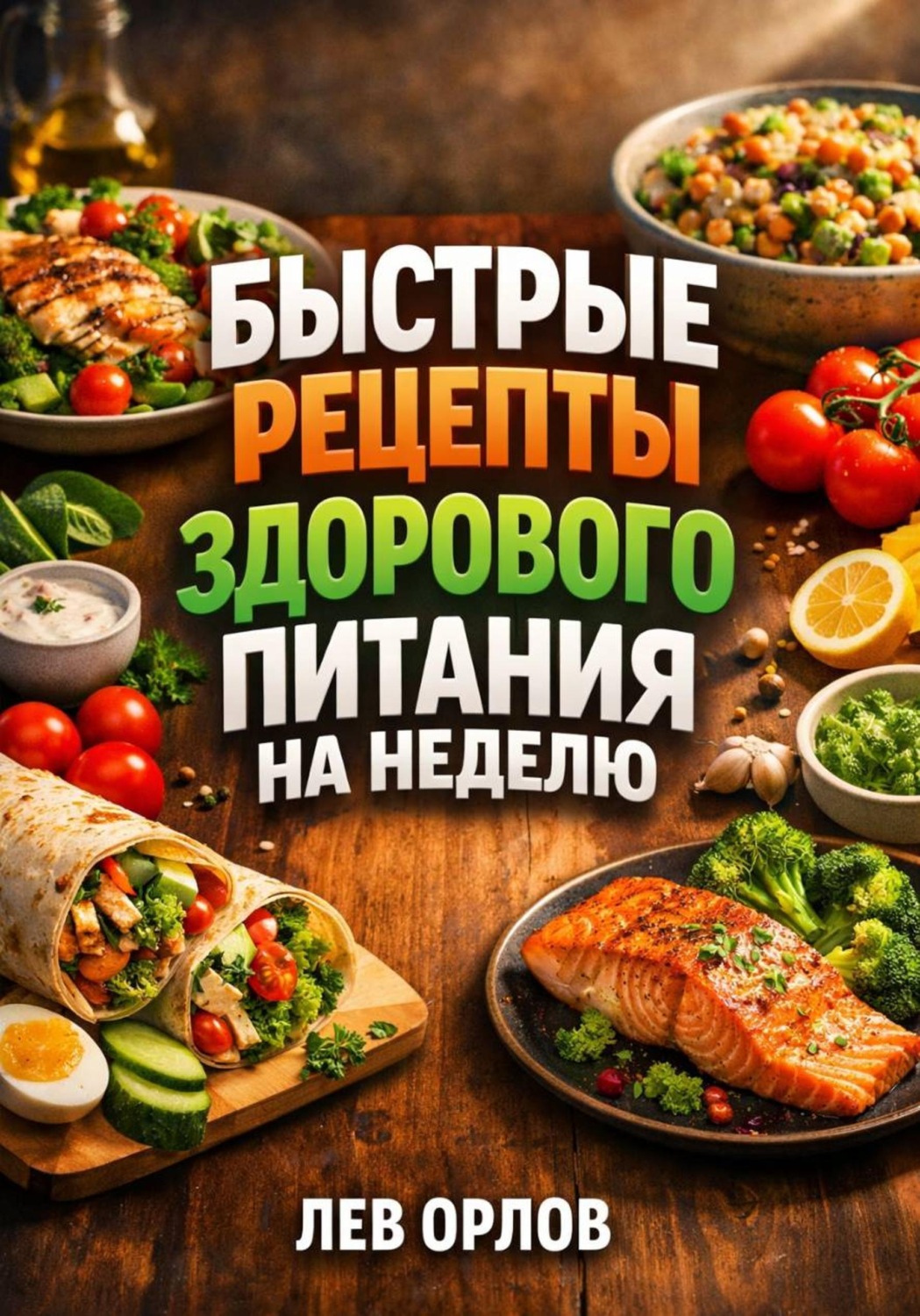 Обложка книги «Быстрые Рецепты Здорового Питания на Неделю»