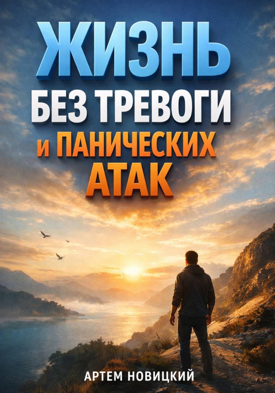 Обложка книги «Жизнь без тревоги и панических атак»
