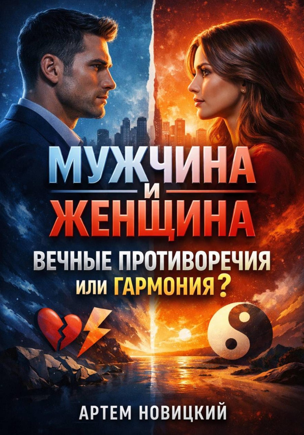 Обложка книги «Мужчина и Женщина. Вечные Противоречия или Гармония?»