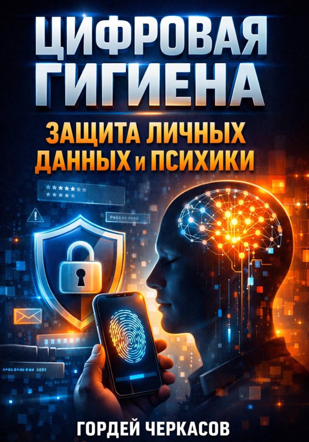 Обложка книги «Цифровая Гигиена. Защита Личных Данных и Психики»