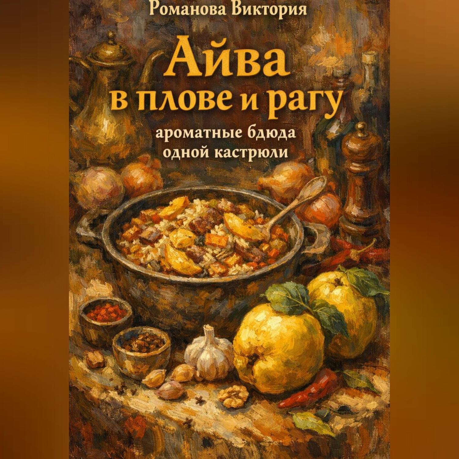 Обложка книги «Айва в плове и рагу: ароматные блюда одной кастрюли»