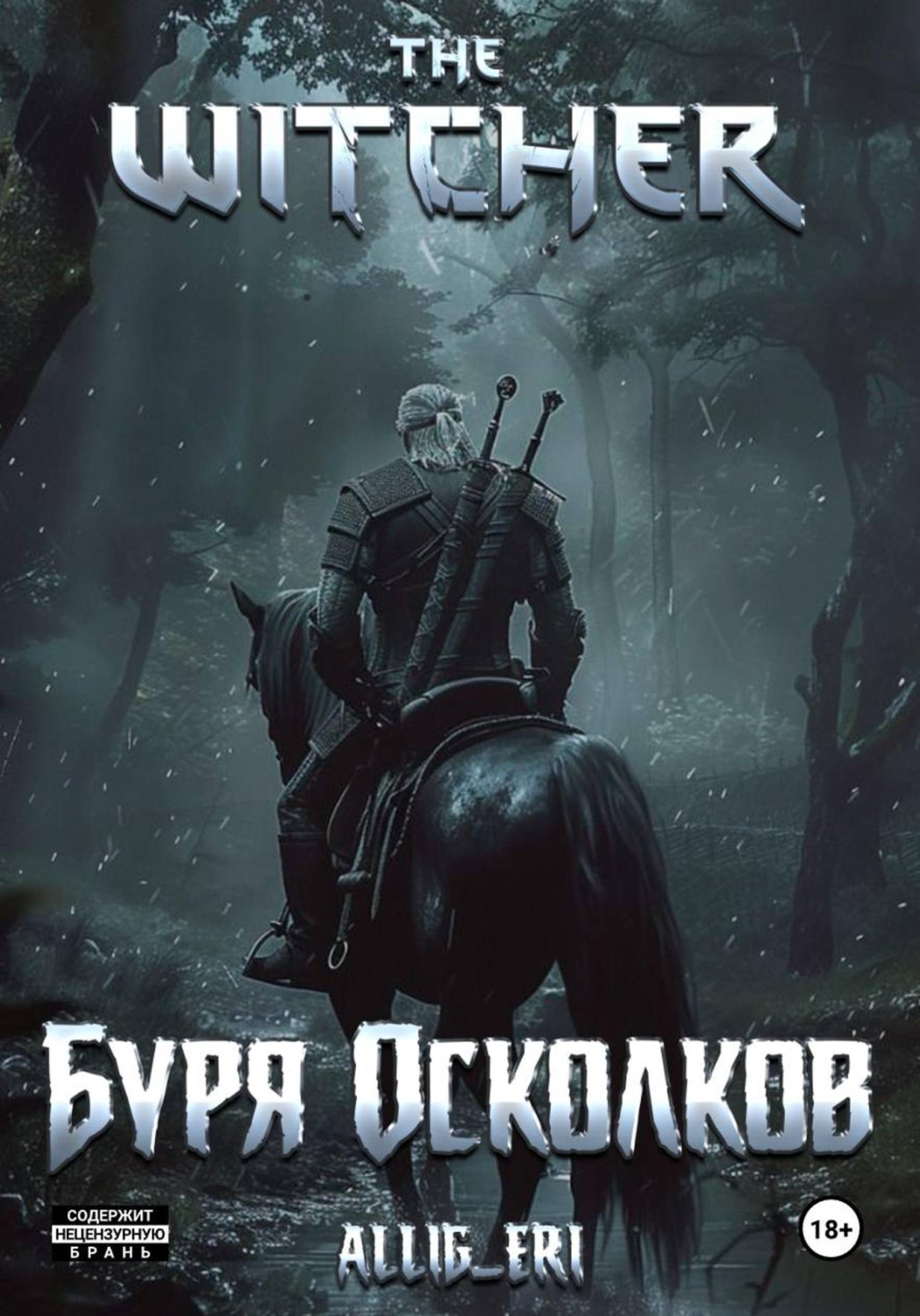 Обложка книги «Ведьмак: Буря осколков»