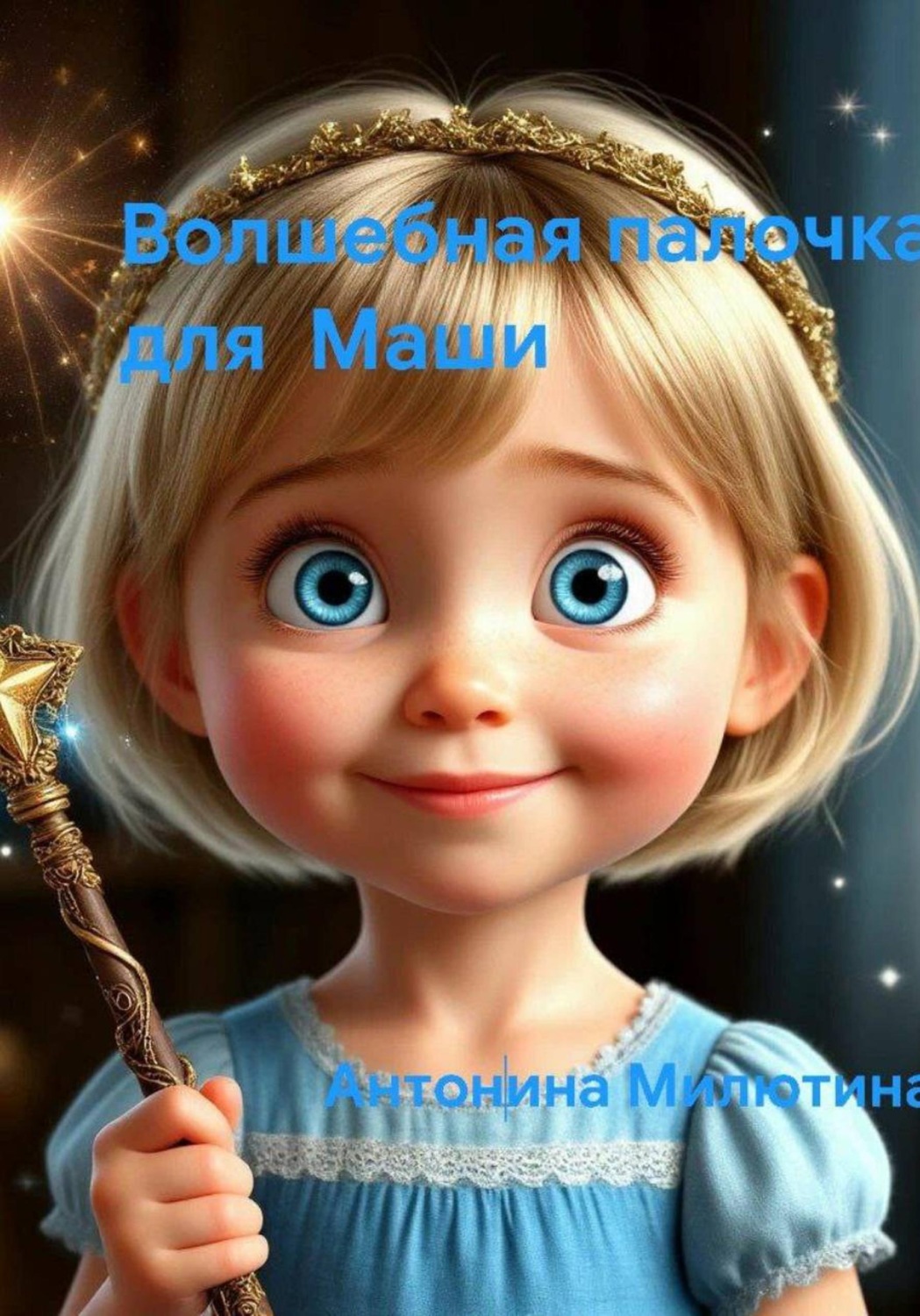 Обложка книги «Волшебная палочка для Маши»