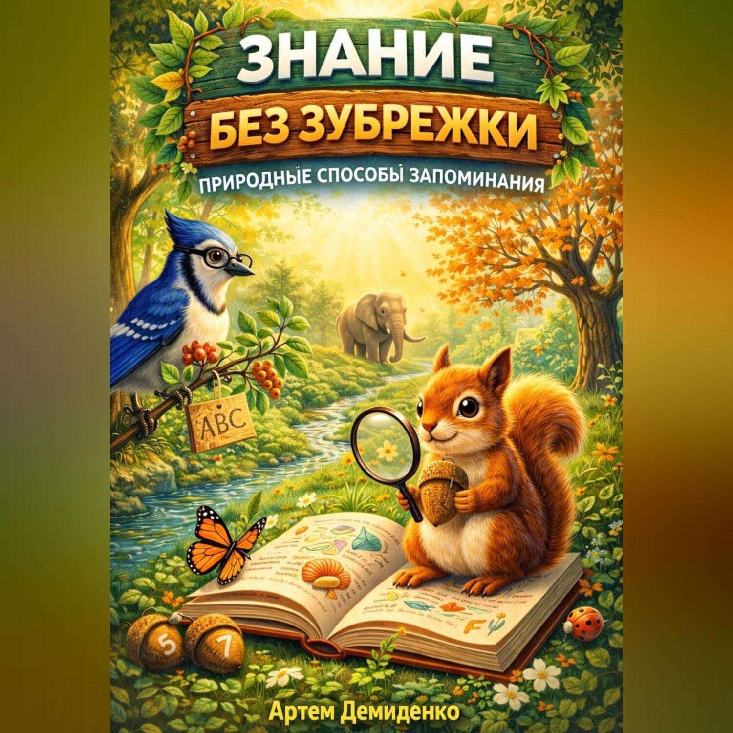 Обложка книги «Знание без зубрежки: Природные способы запоминания»