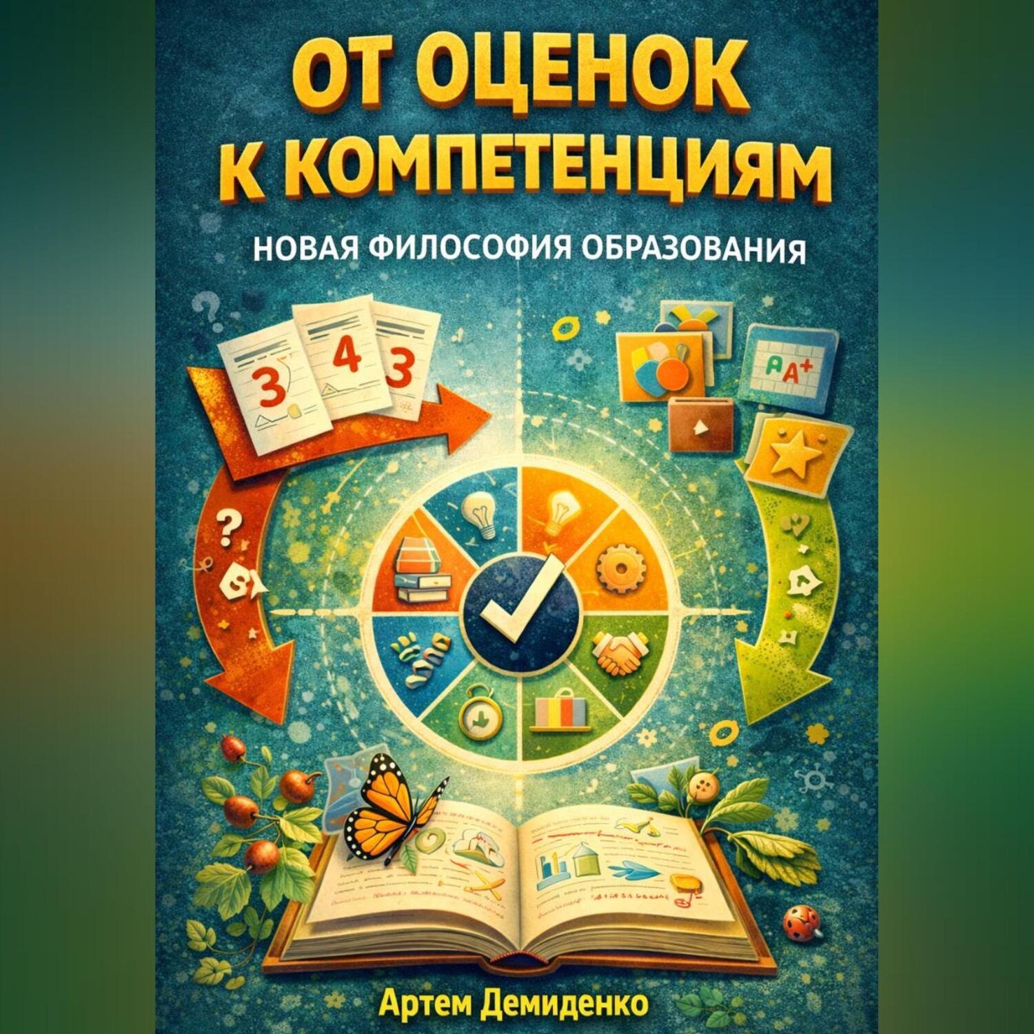 Обложка книги «От оценок к компетенциям: Новая философия образования»