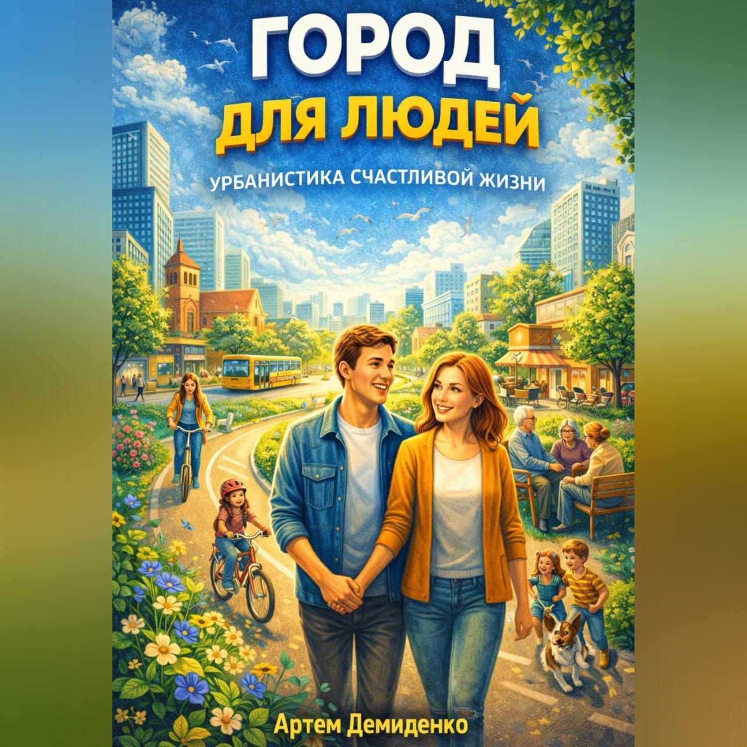 Обложка книги «Город для людей: Урбанистика счастливой жизни»