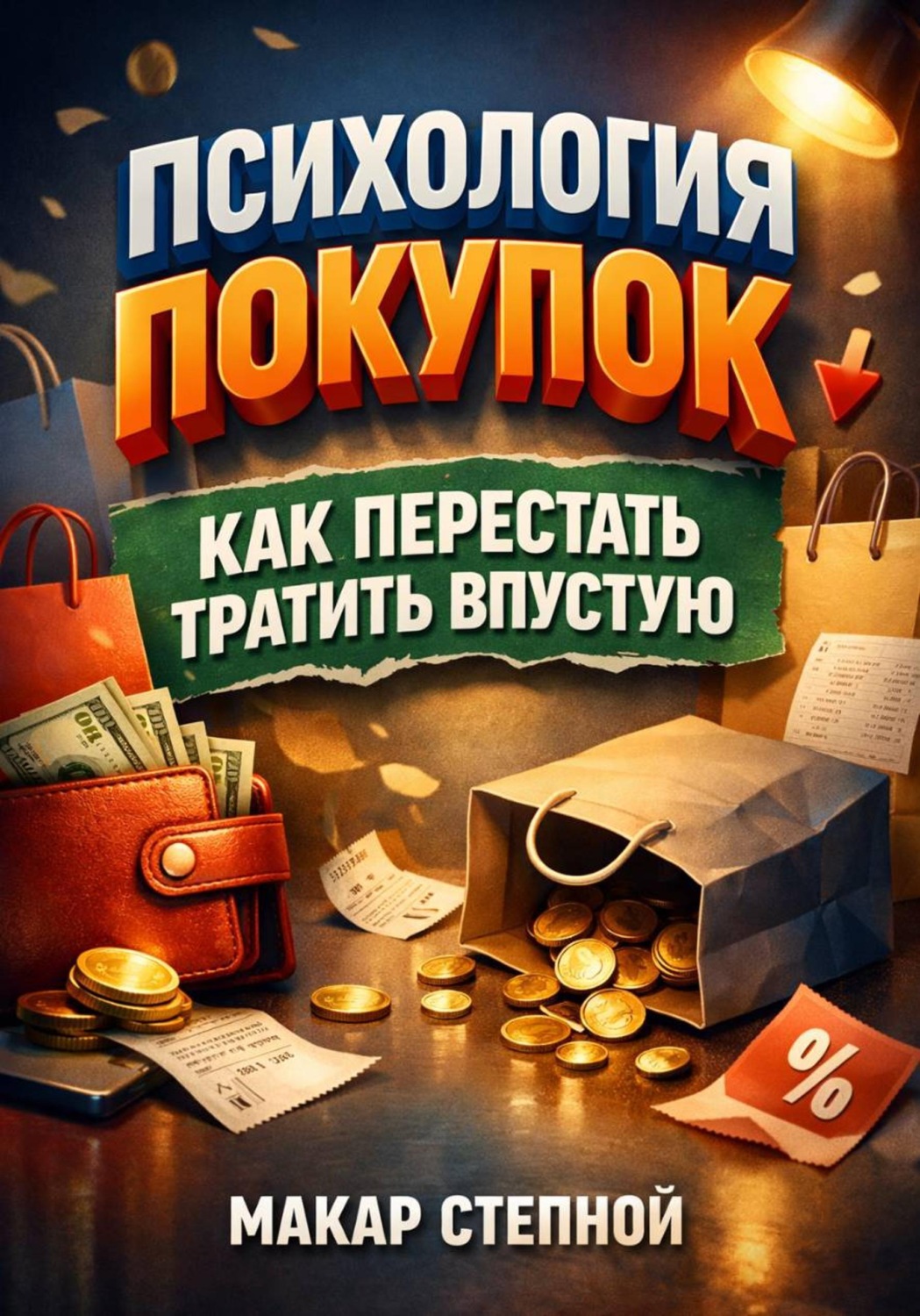 Обложка книги «Психология Покупок. Как Перестать Тратить впустую»