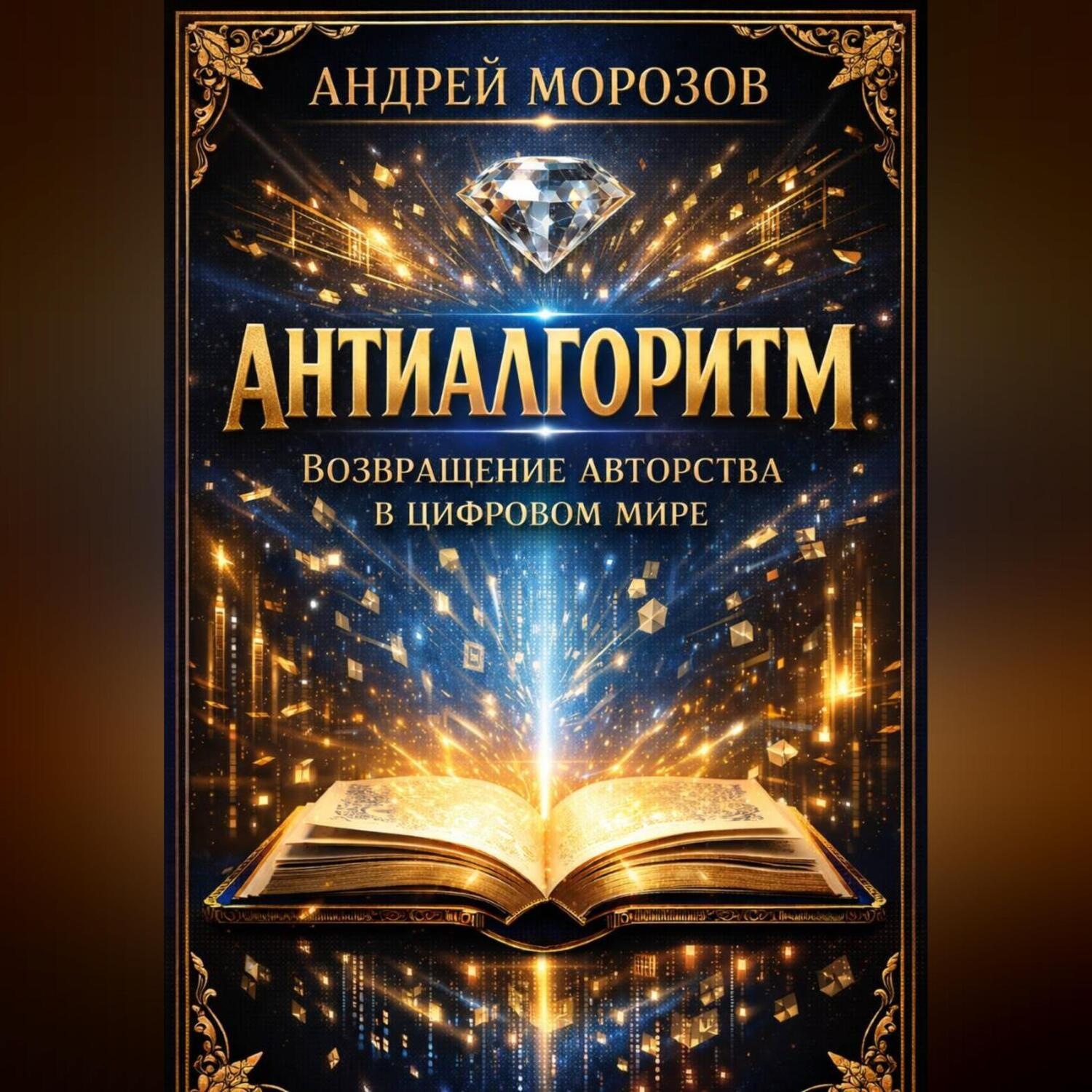Обложка книги «Антиалгоритм. Возвращение авторства в цифровом мире»