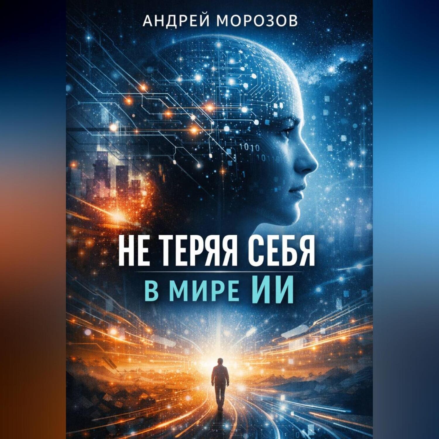 Обложка книги «Не теряя себя в мире ИИ»