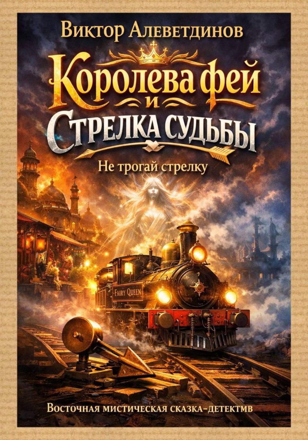 Обложка книги «Королева фей и стрелка судьбы»