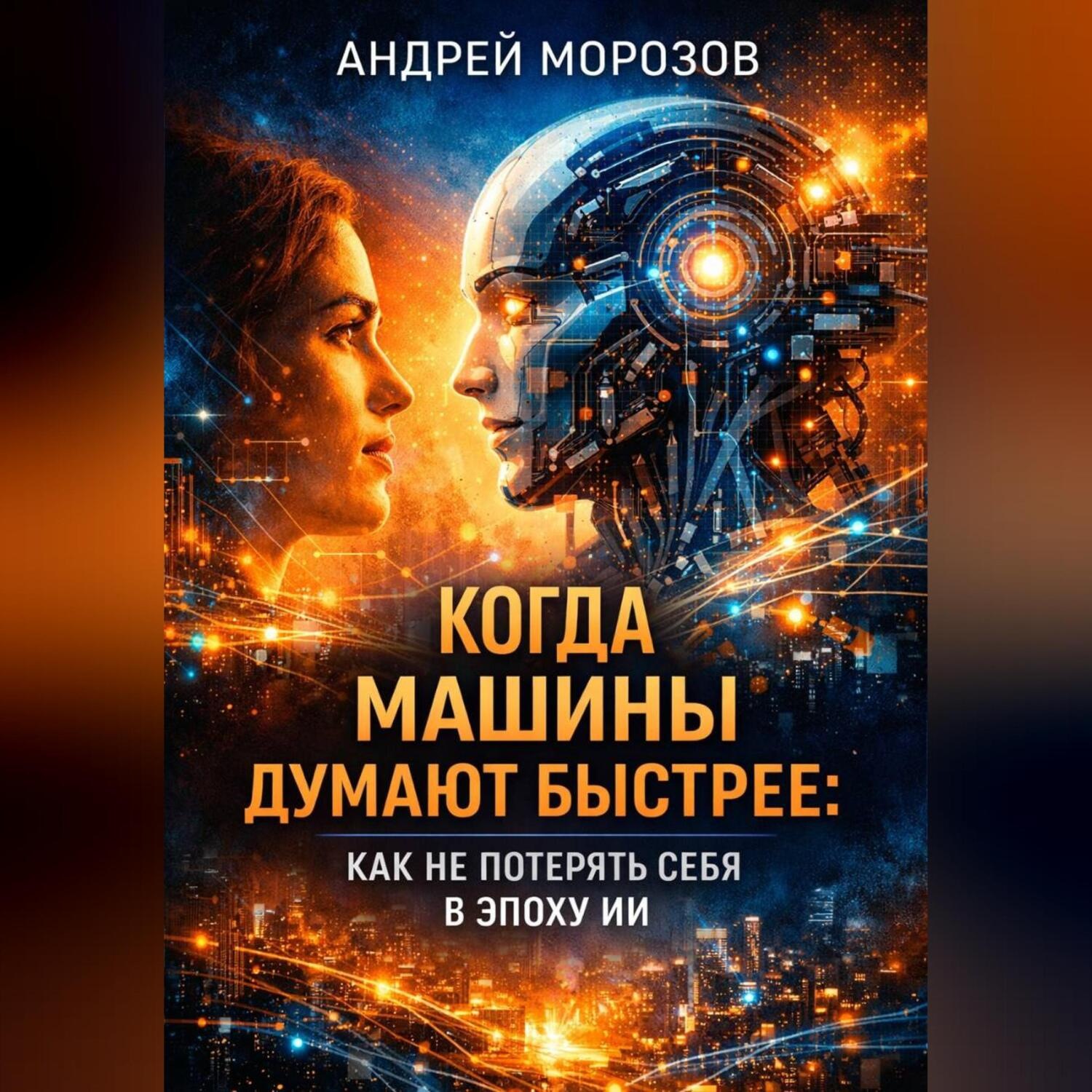 Обложка книги «Когда машины думают быстрее: как не потерять себя в эпоху ИИ»