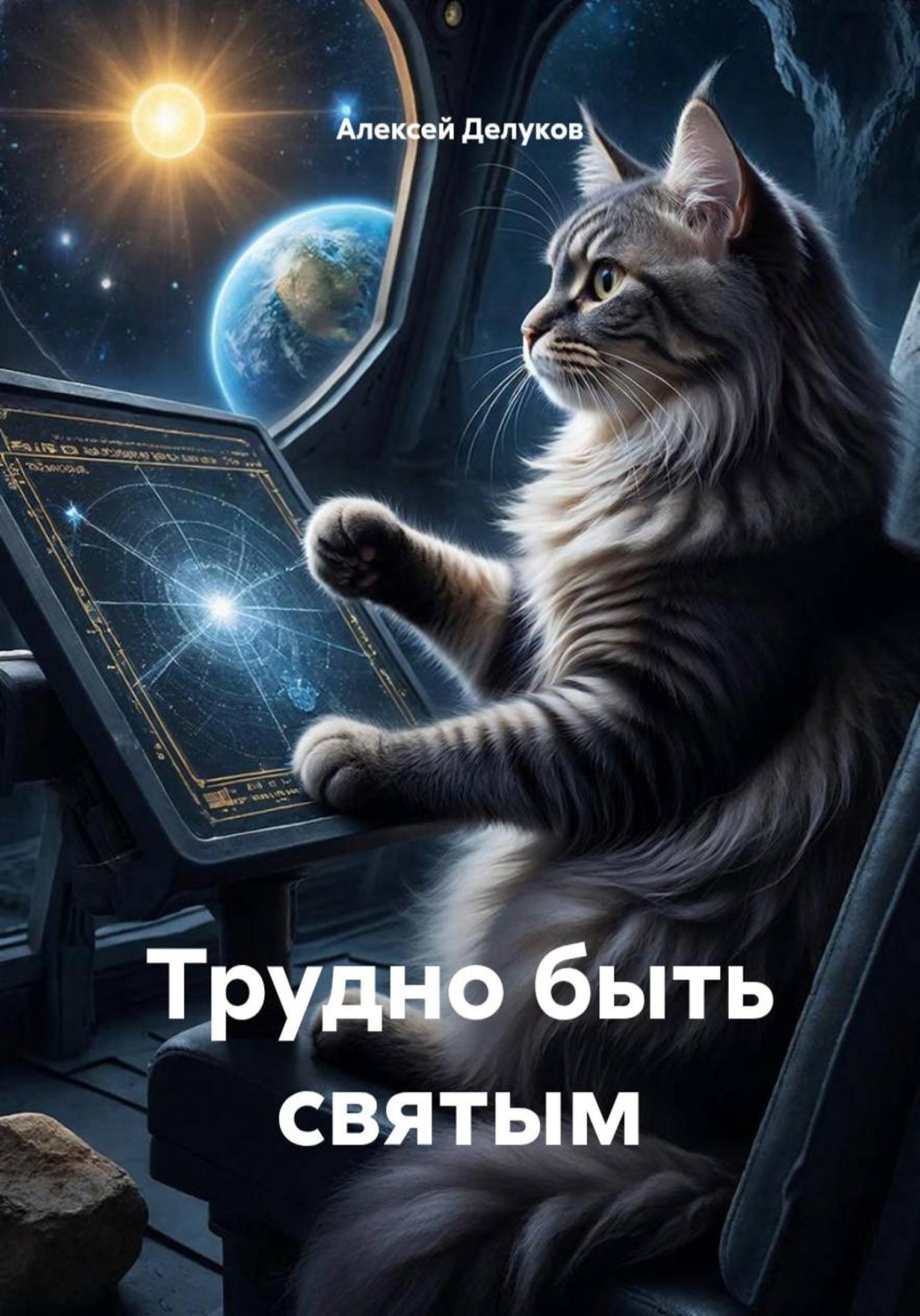 Обложка книги «Трудно быть святым»