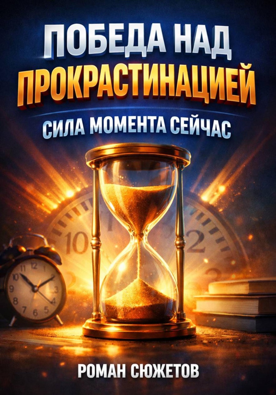 Обложка книги «Победа над Прокрастинацией Сила Момента Сейчас»