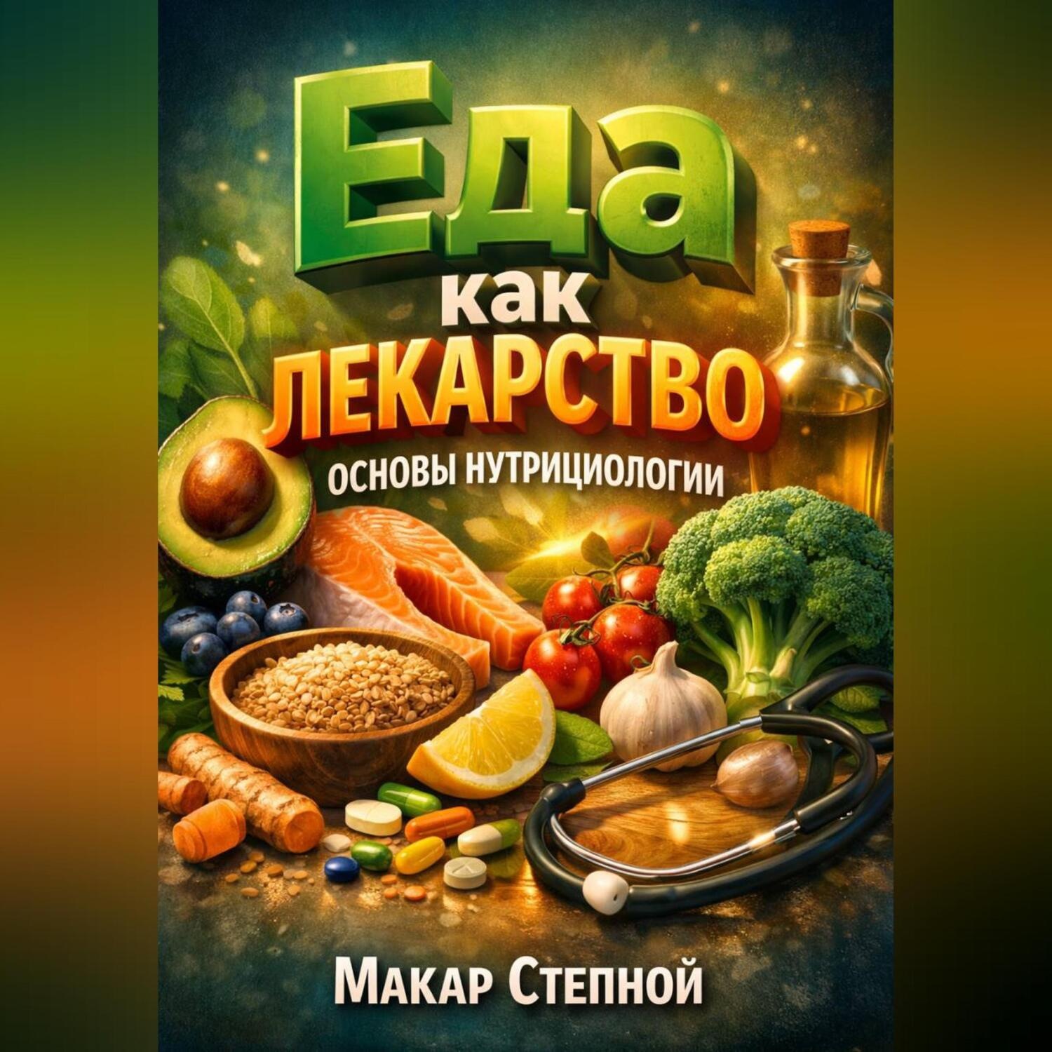 Обложка книги «Еда как Лекарство Основы Нутрициологии»