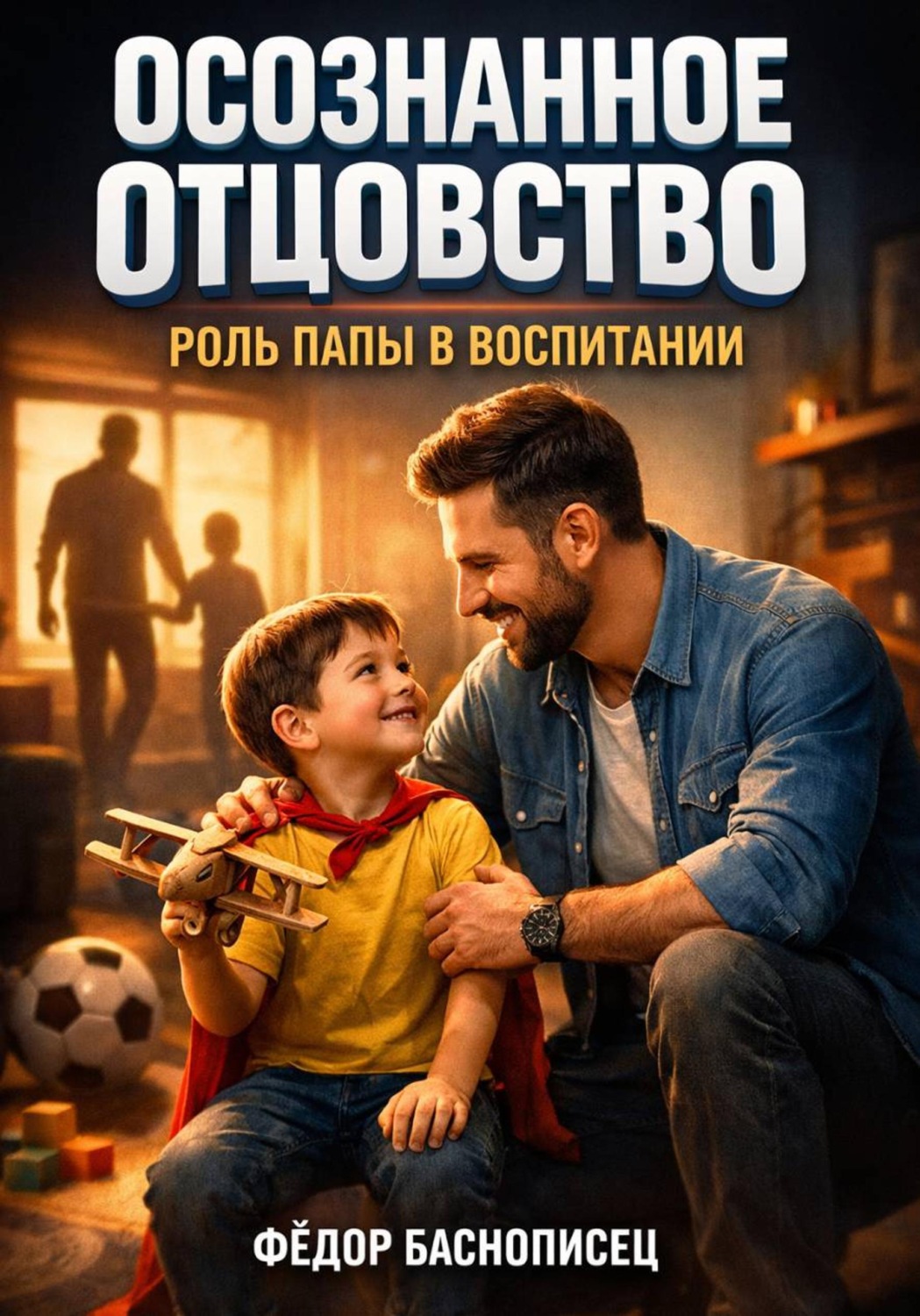 Обложка книги «Осознанное Отцовство Роль Папы в Воспитании»