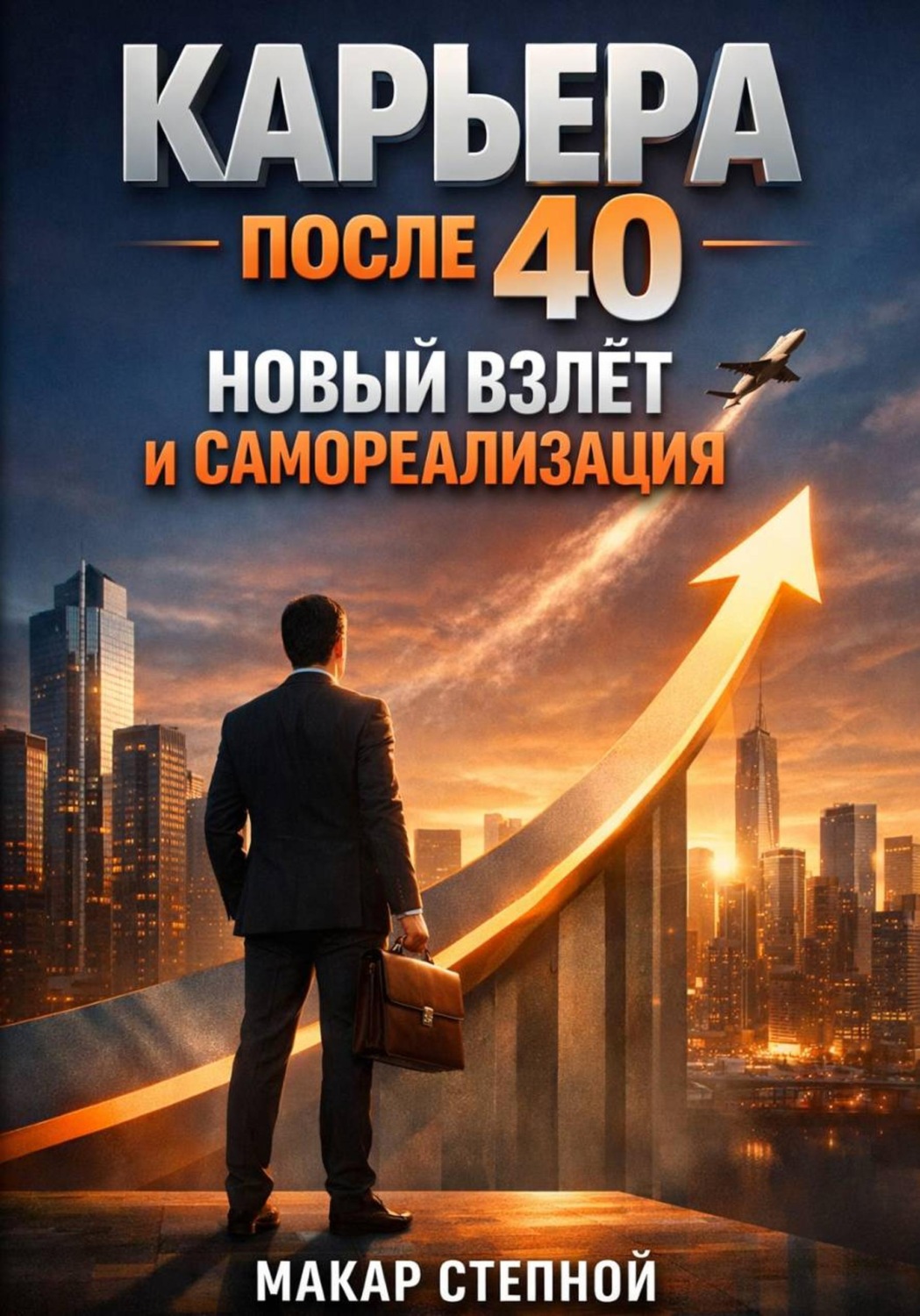 Обложка книги «Карьера после 40 Новый Взлет и Самореализация»