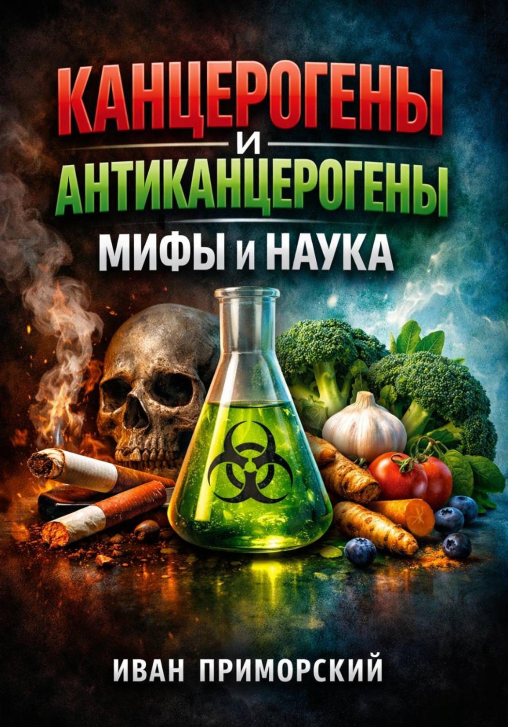 Обложка книги «Канцерогены и Антиканцерогены Мифы и Наука»