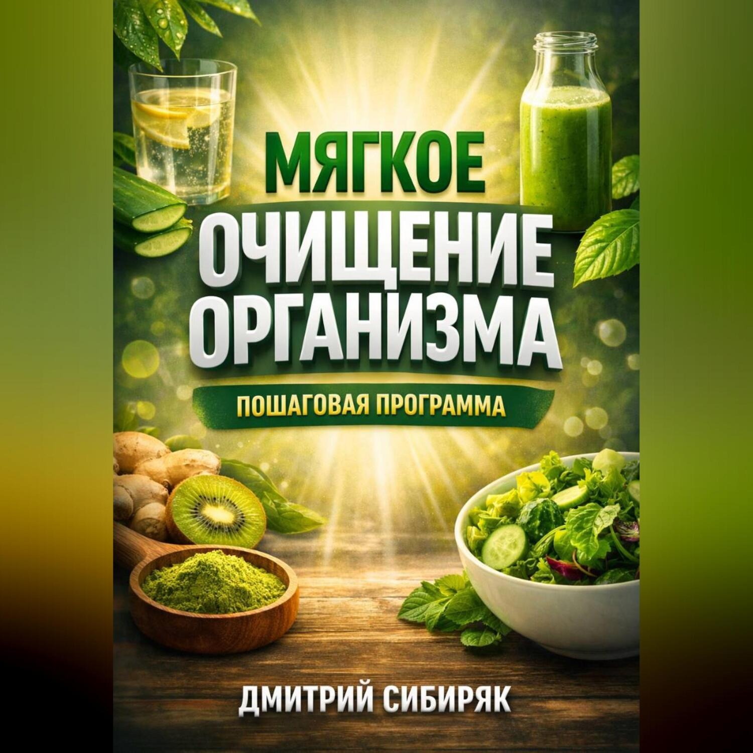 Обложка книги «Мягкое Очищение Организма Пошаговая Программа»