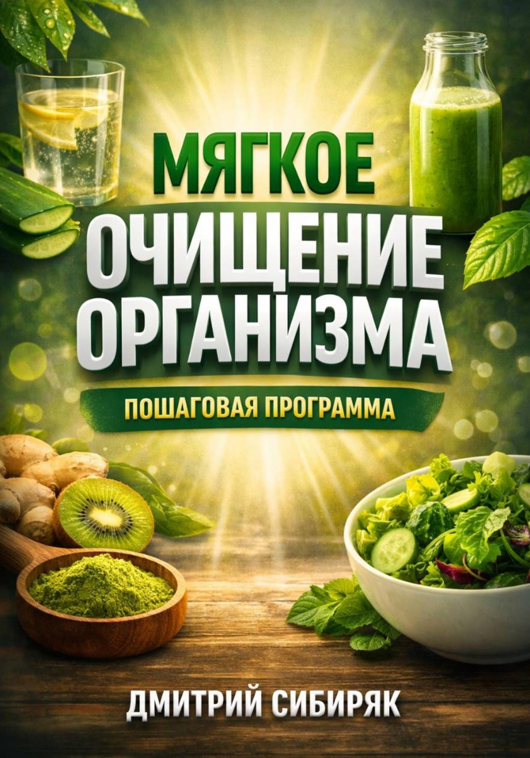 Обложка книги «Мягкое Очищение Организма Пошаговая Программа»