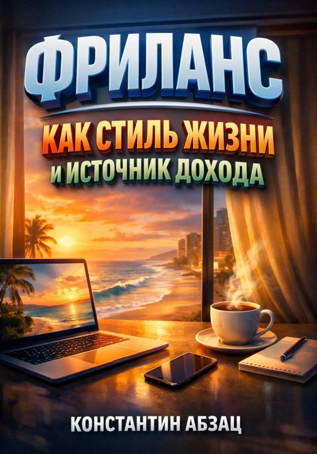 Обложка книги «Фриланс как Стиль Жизни и Источник Дохода»