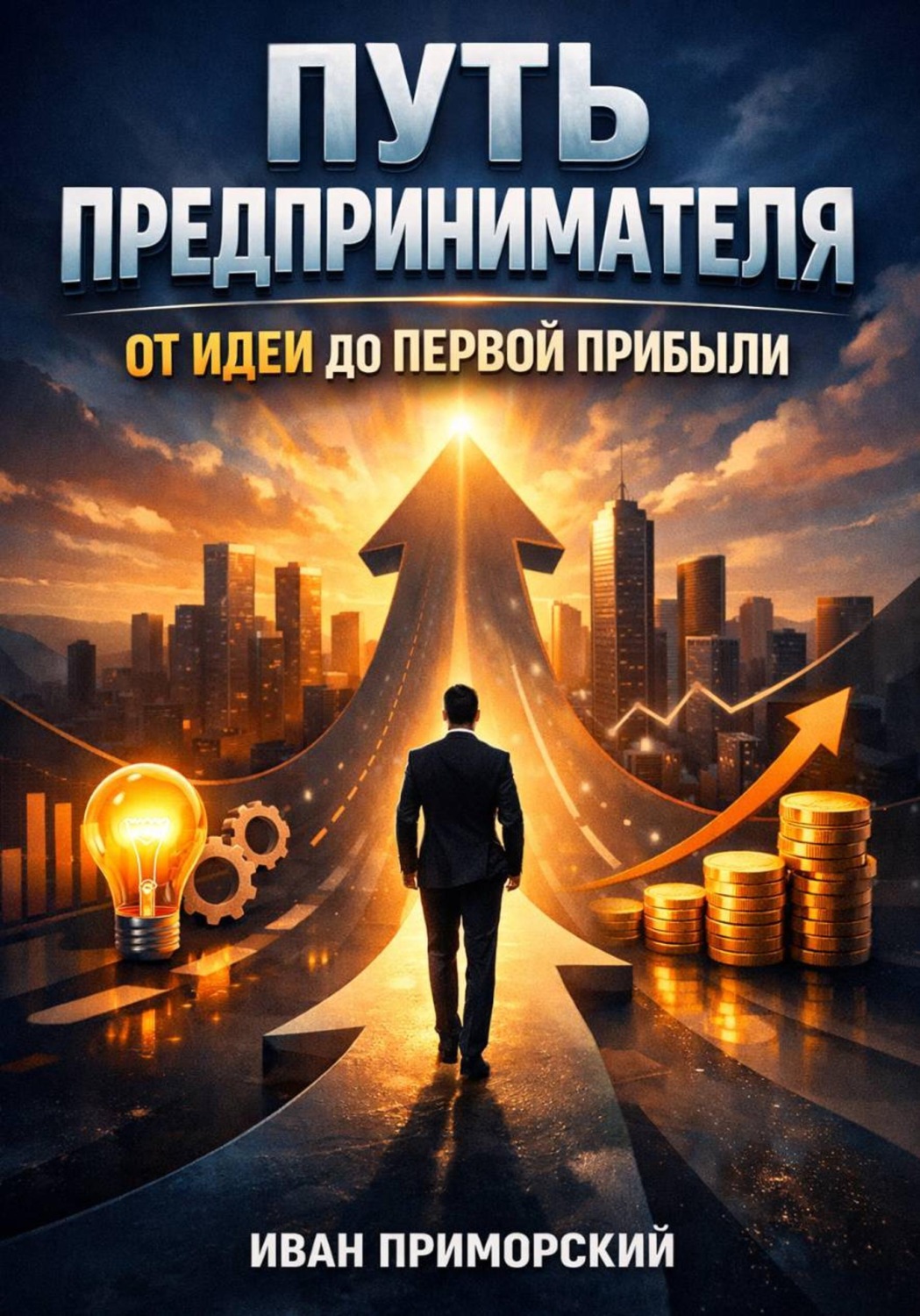 Обложка книги «Путь Предпринимателя от Идеи до Первой Прибыли»
