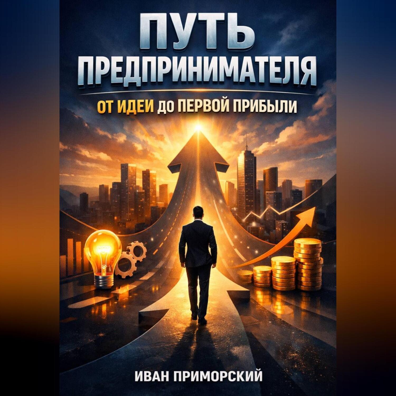 Обложка книги «Путь Предпринимателя от Идеи до Первой Прибыли»