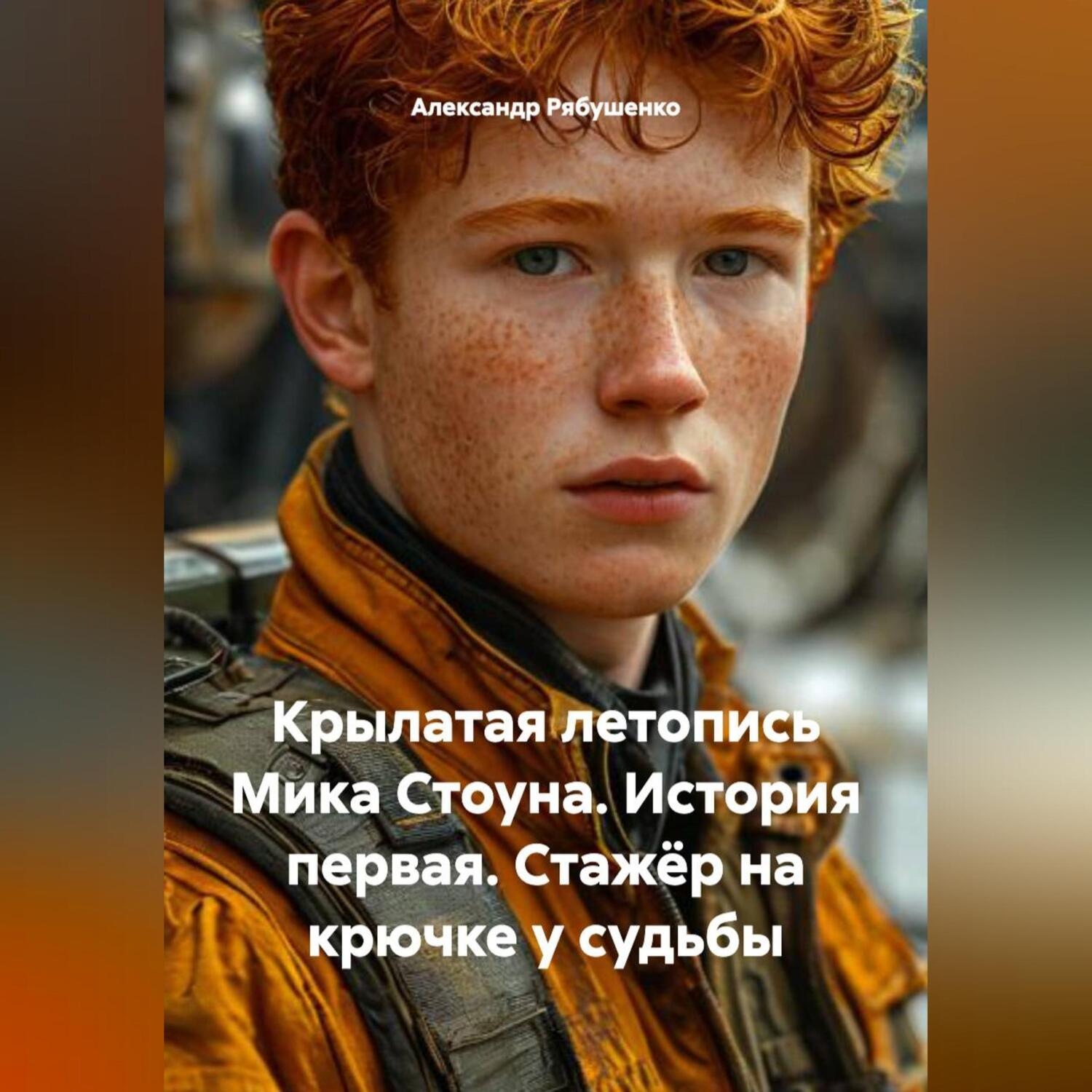 Обложка книги «Крылатая летопись Мика Стоуна. История первая. Стажёр на крючке у судьбы.»