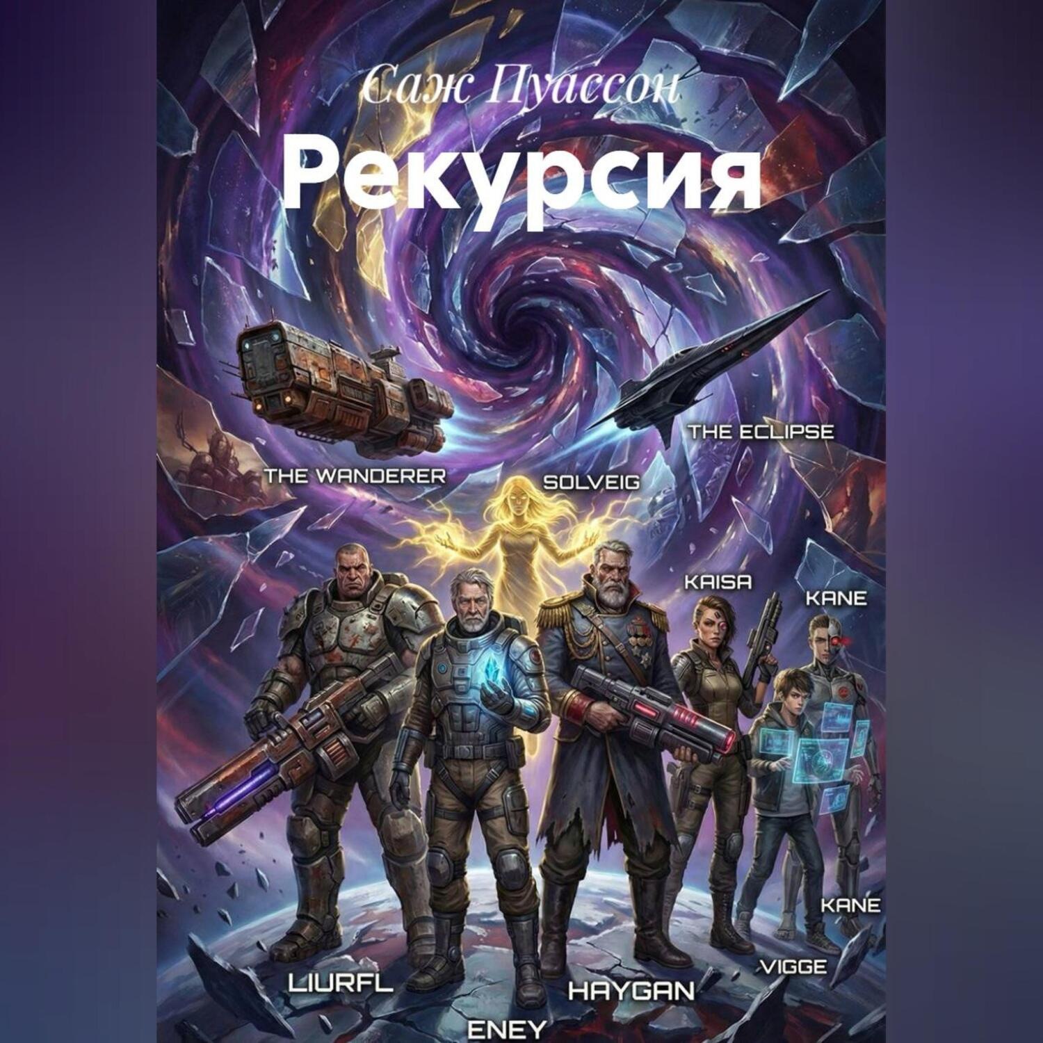 Обложка книги «РЕКУРСИЯ»