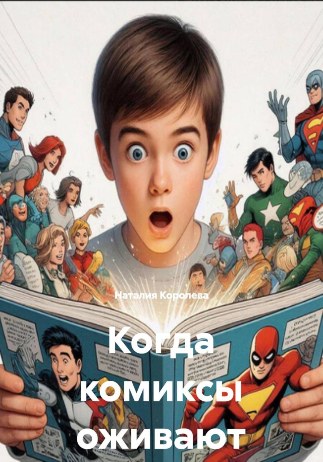Обложка книги «Когда комиксы оживают»