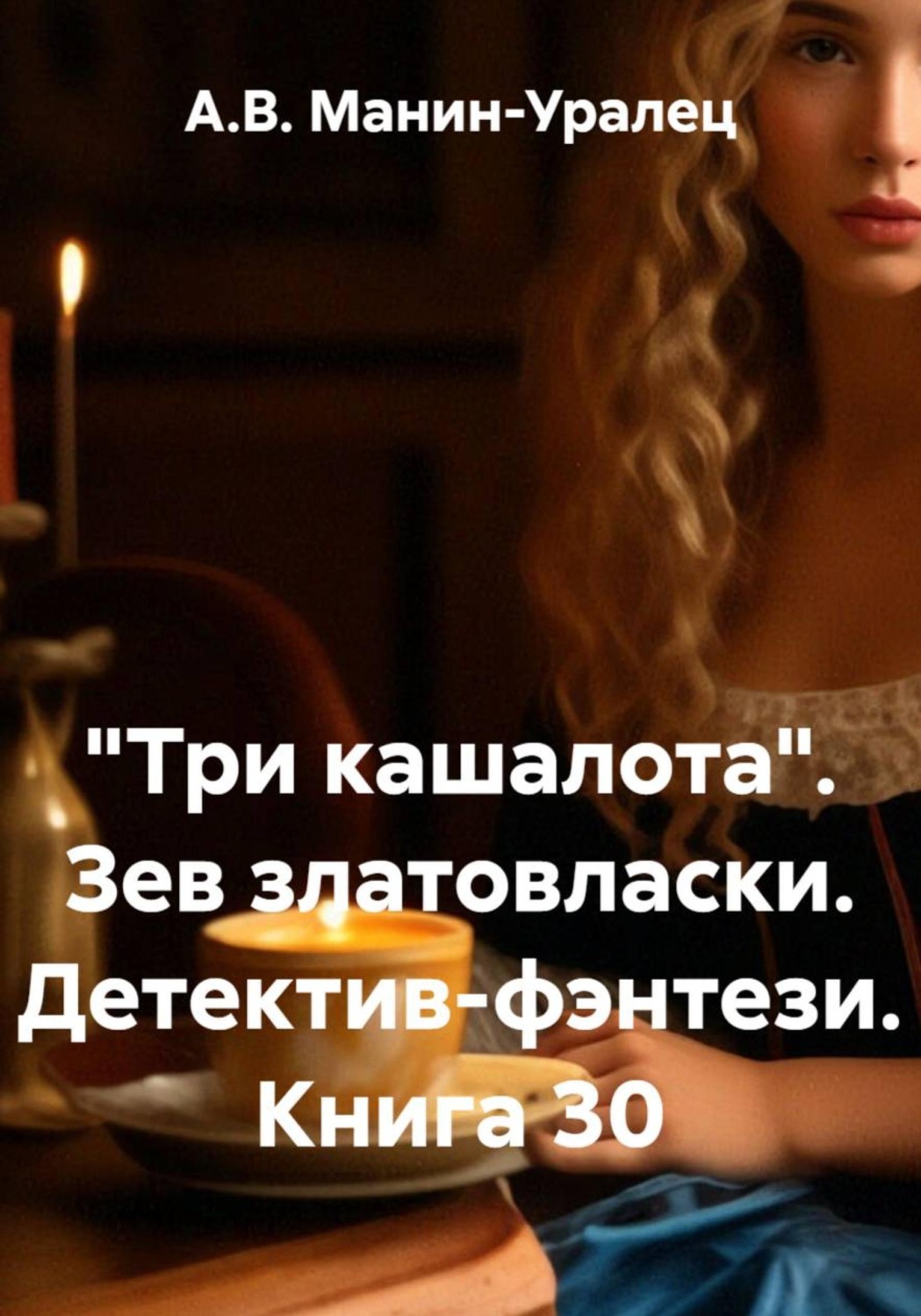 Обложка книги ««Три кашалота». Зев златовласки. Детектив-фэнтези. Книга 30»