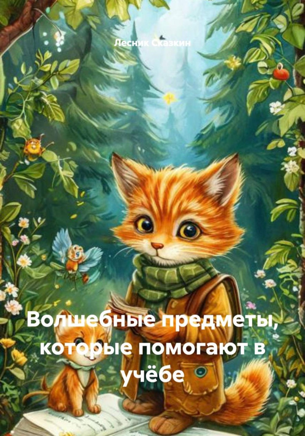 Обложка книги «Волшебные предметы, которые помогают в учёбе»