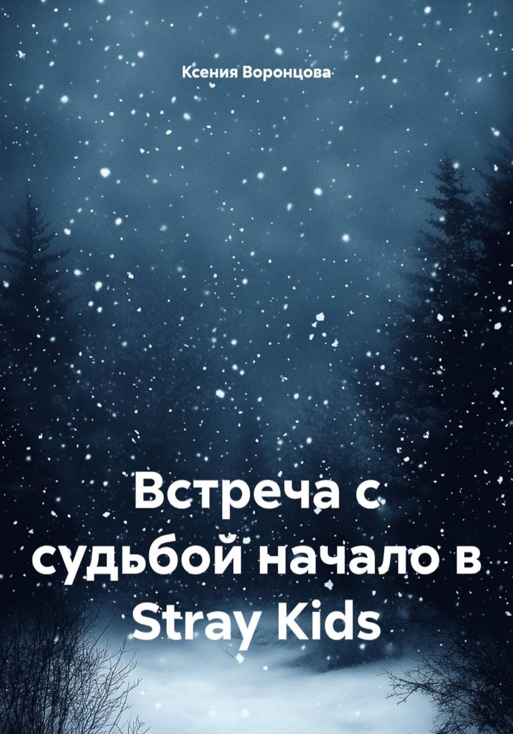Обложка книги «Встреча с судьбой начало в Stray Kids»