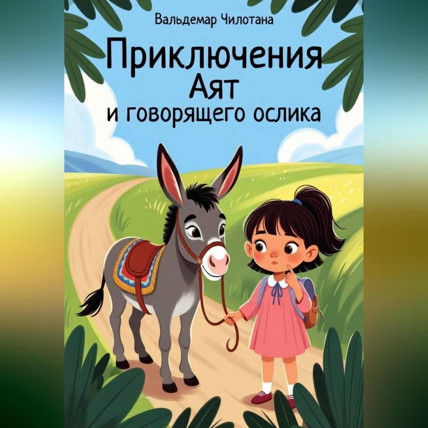 Обложка книги «Приключения Аят и говорящего ослика»