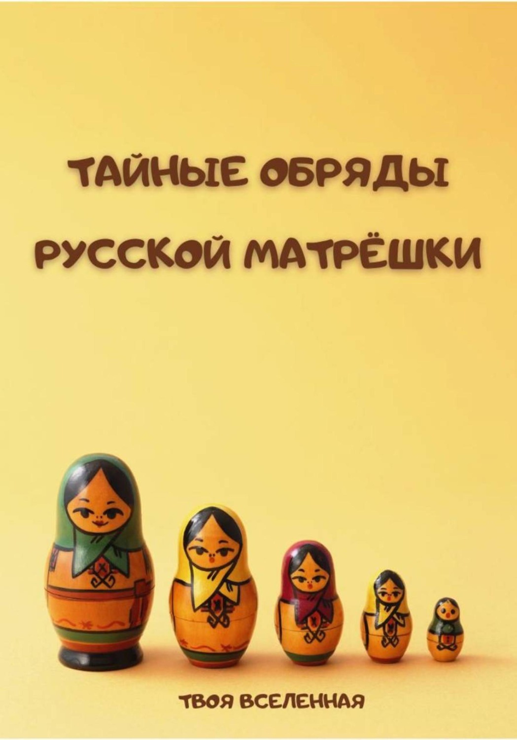 Обложка книги «Тайные обряды русской матрёшки»