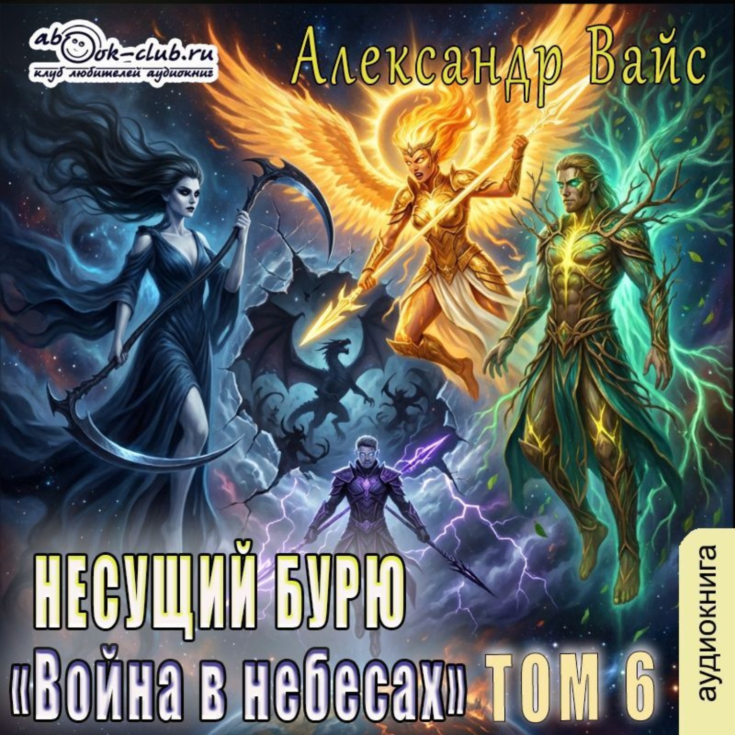 Обложка книги «Несущий бурю. Том VI. Война в тенях»