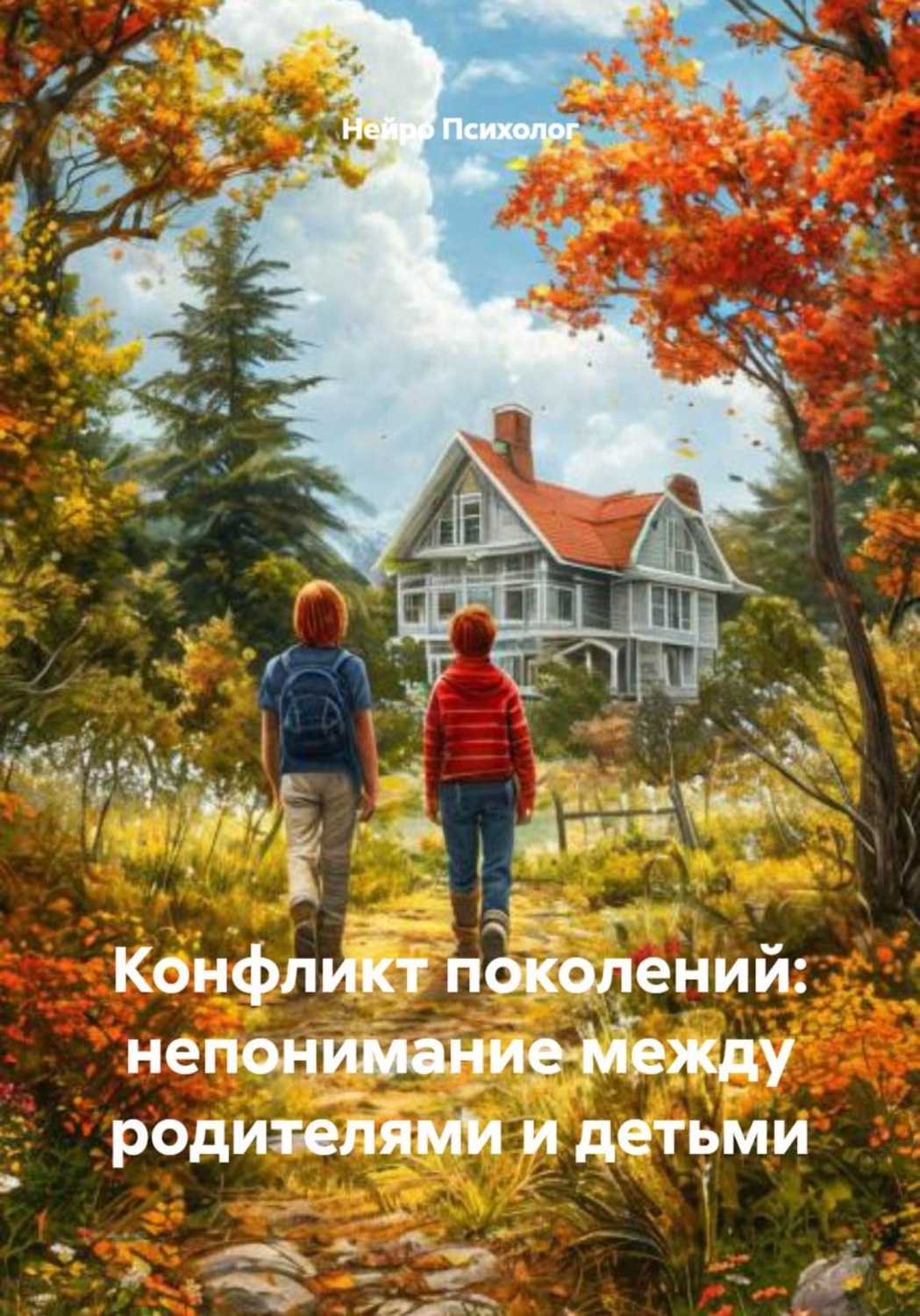 Обложка книги «Конфликт поколений: непонимание между родителями и детьми»