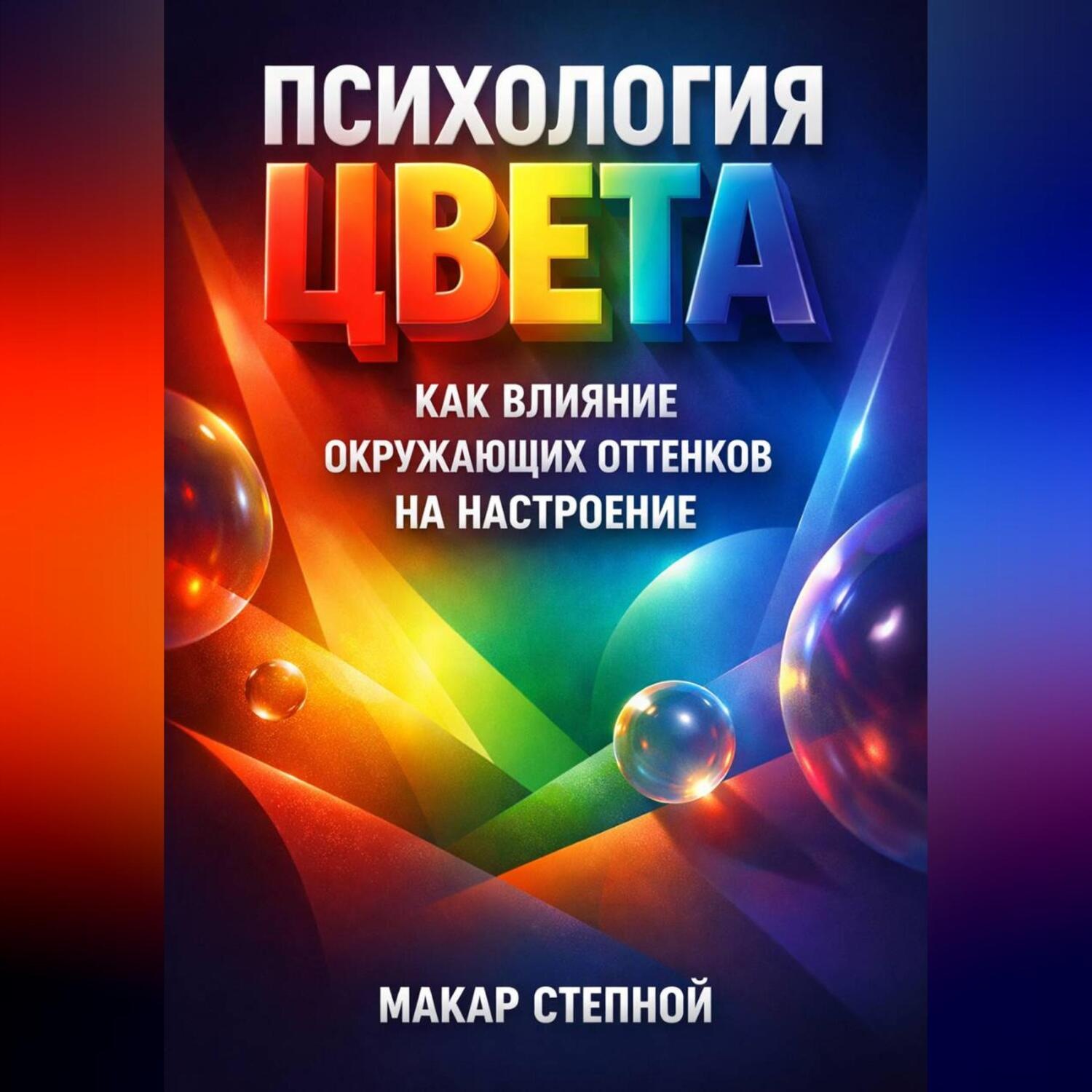 Обложка книги «Психология Цвета Как Влияние Окружающих Оттенков на Настроение»