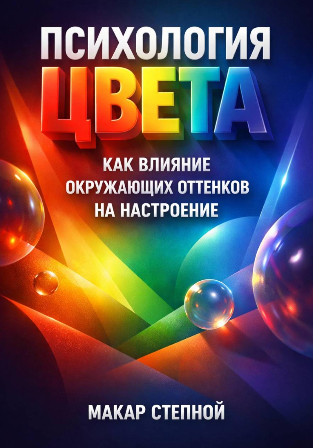 Обложка книги «Психология Цвета. Как Влияние Окружающих Оттенков на Настроение»