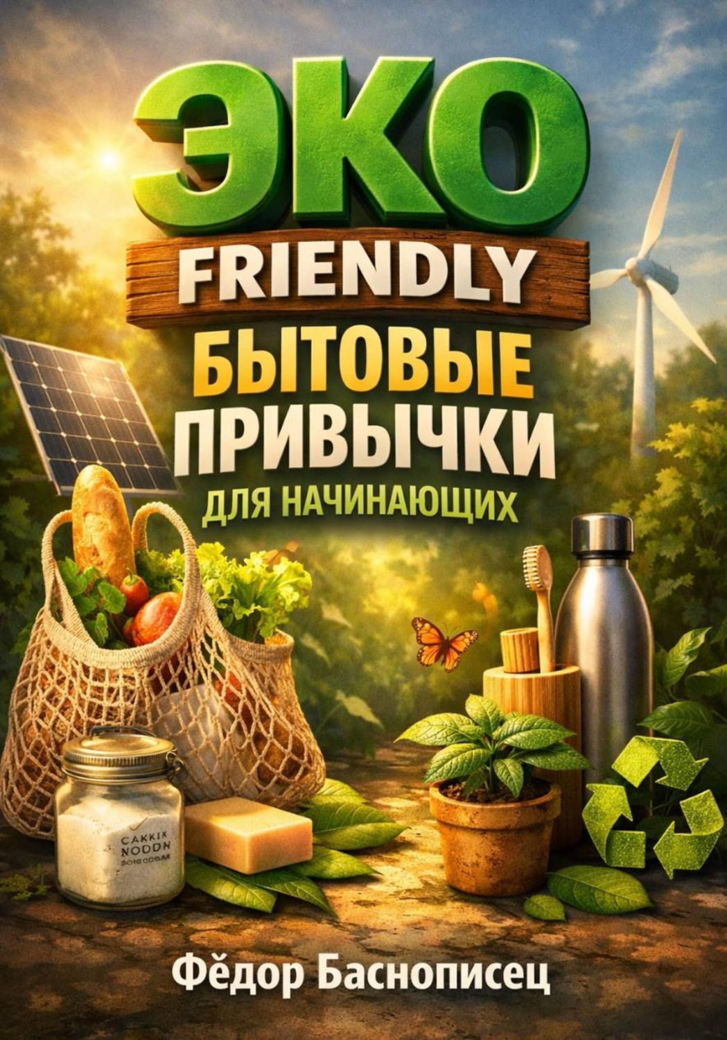 Обложка книги «Эко Friendly. Бытовые Привычки для Начинающих»