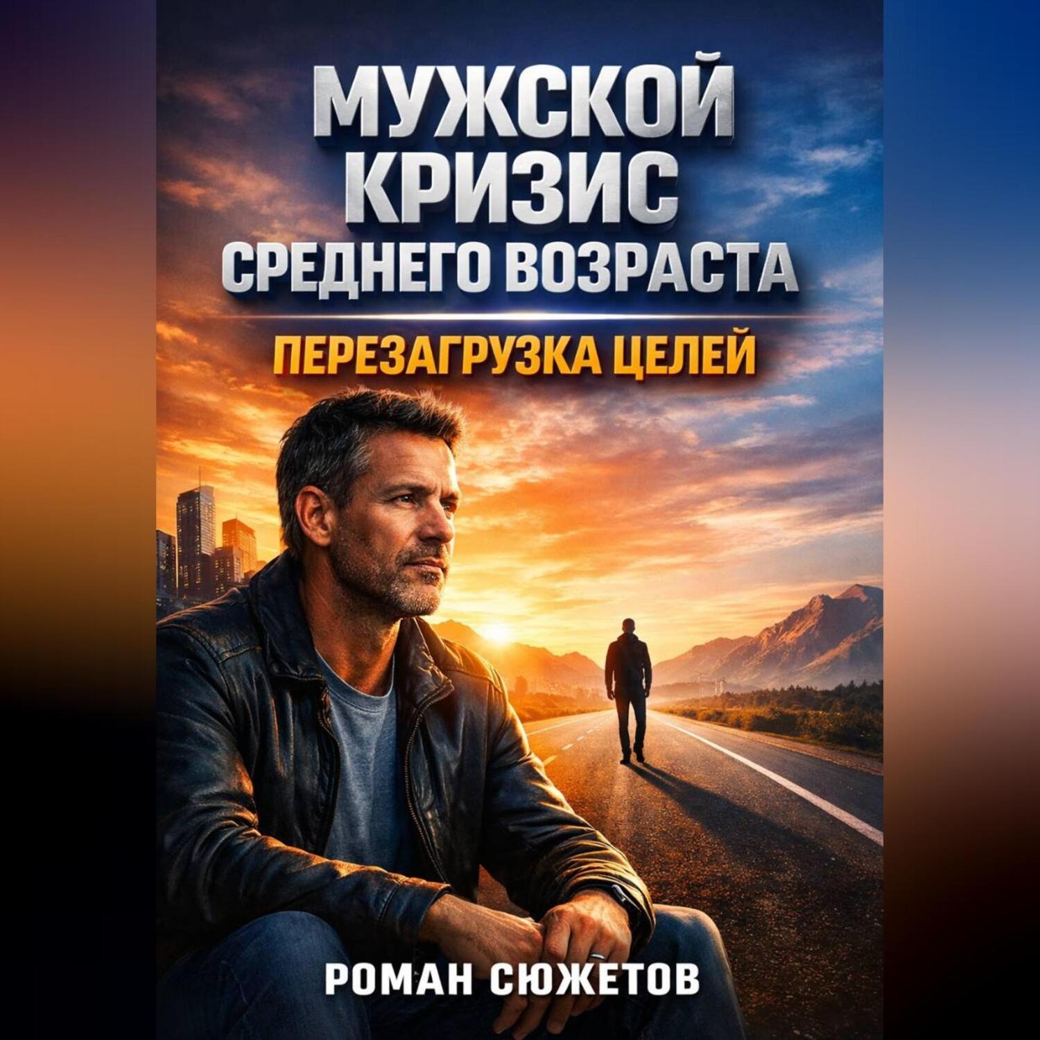 Обложка книги «Мужской Кризис Среднего Возраста Перезагрузка Целей»