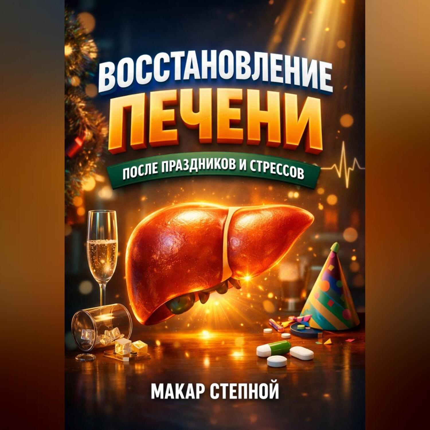 Обложка книги «Восстановление Печени после Праздников и Стрессов»