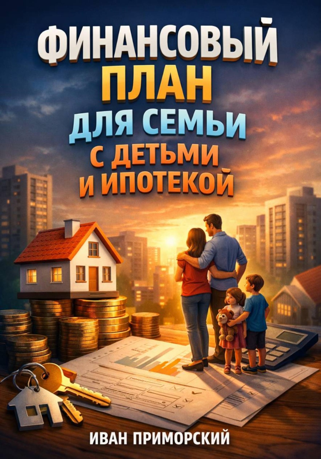 Обложка книги «Финансовый План для Семьи с Детьми и Ипотекой»