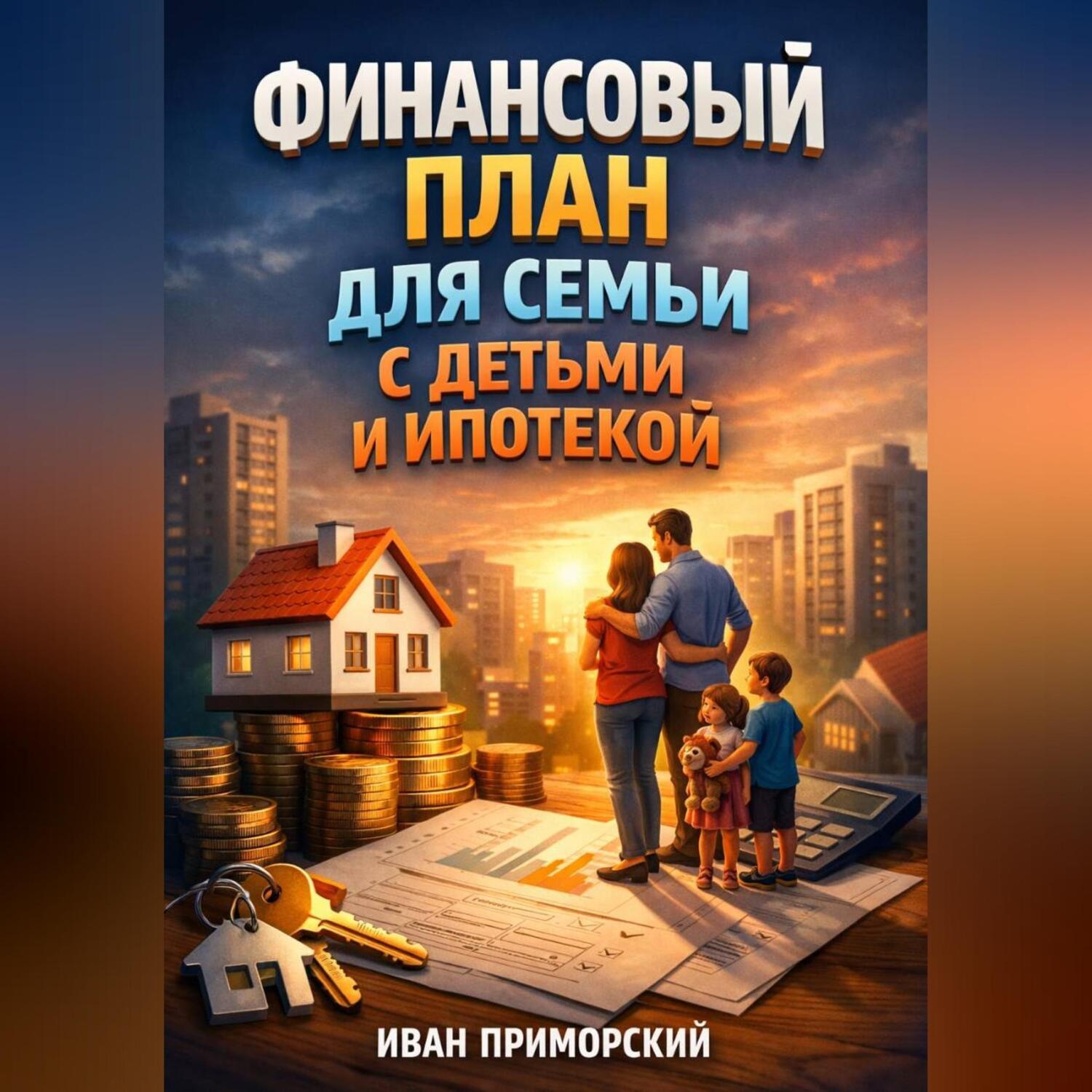 Обложка книги «Финансовый План для Семьи с Детьми и Ипотекой»