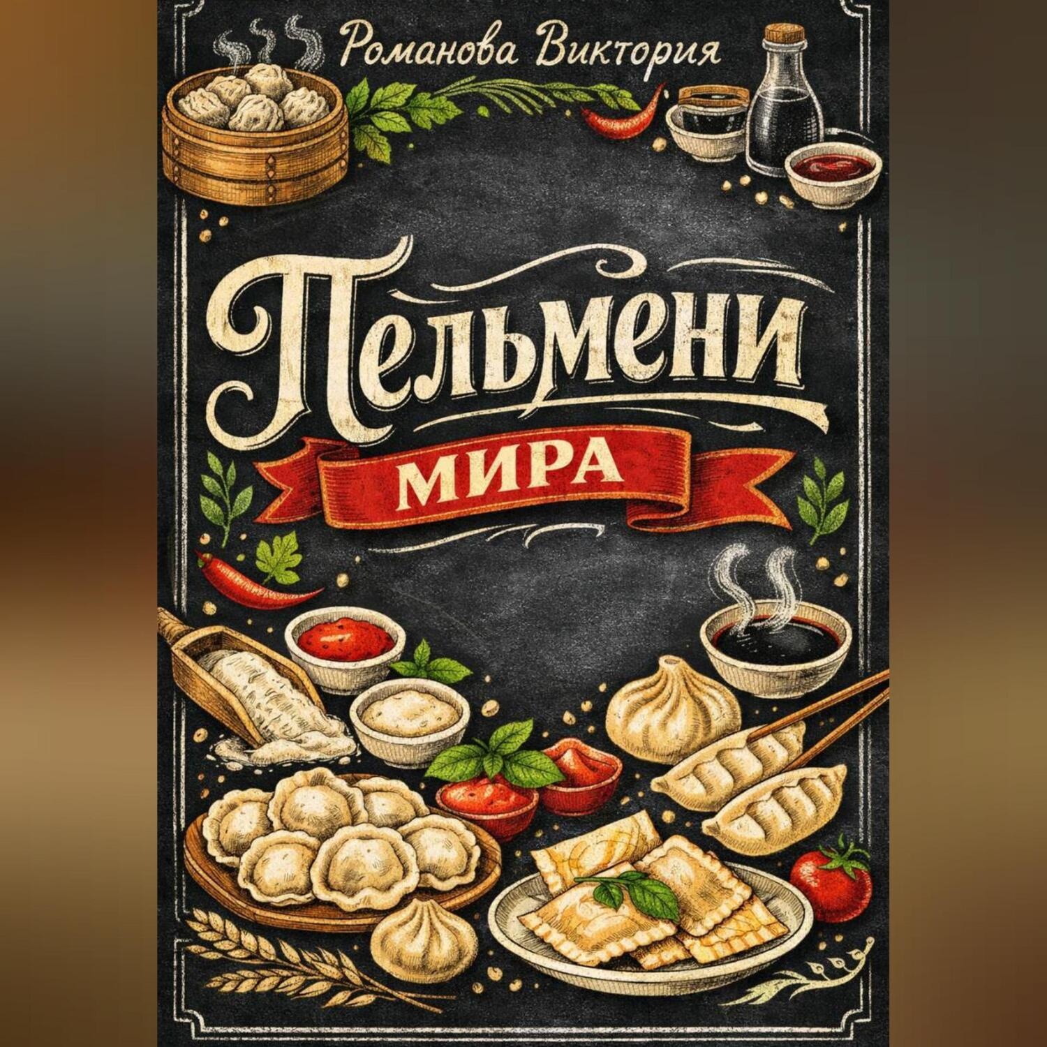 Обложка книги «Пельмени мира: начинка/тесто/соусы и заморозка»