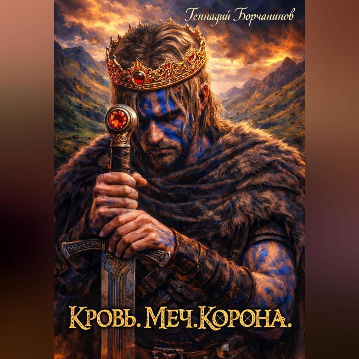 Обложка книги «Кровь. Меч. Корона»
