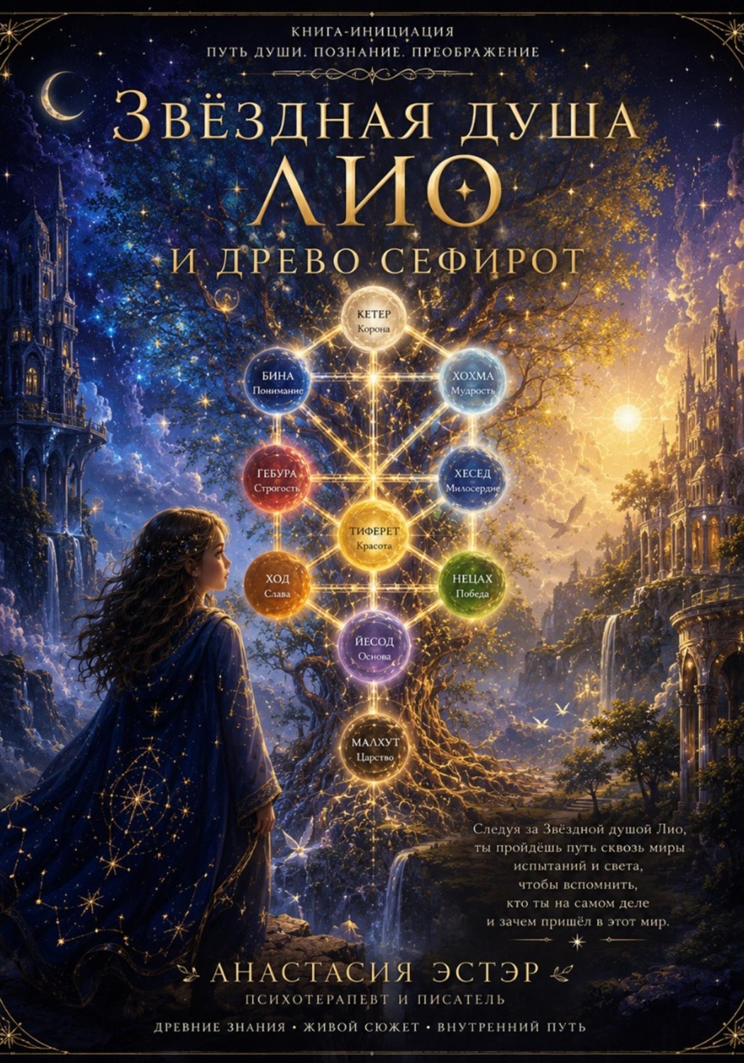 Обложка книги «Звёздная Душа Лио и Древо Сефирот»