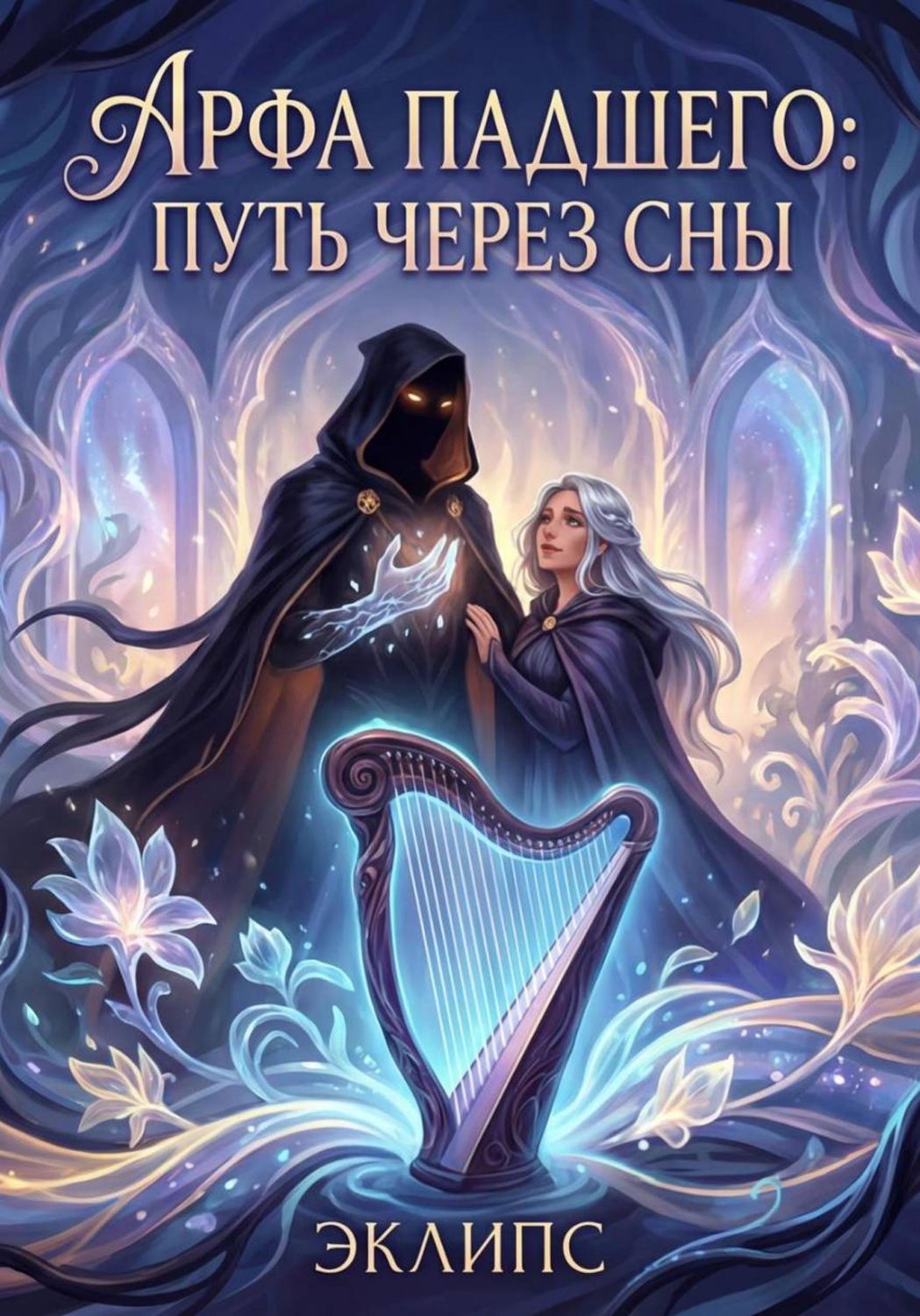 Обложка книги «Арфа падшего-путь через сны»