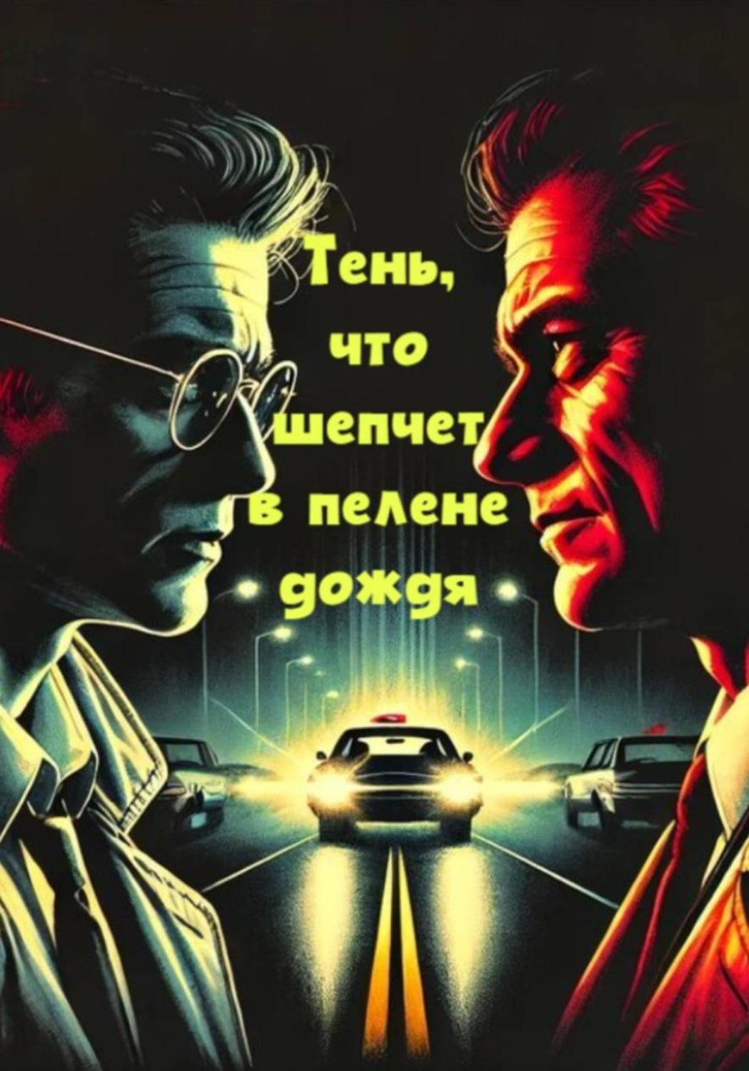 Обложка книги «Тень, что шепчет в пелене дождя»